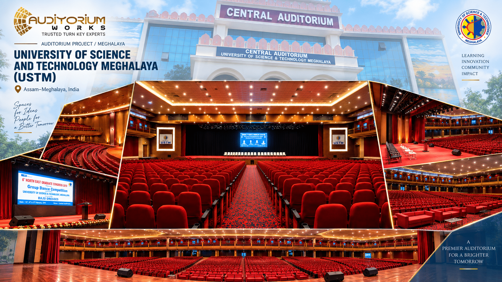 CVSc Auditorium, Khanapara - Photo 1
