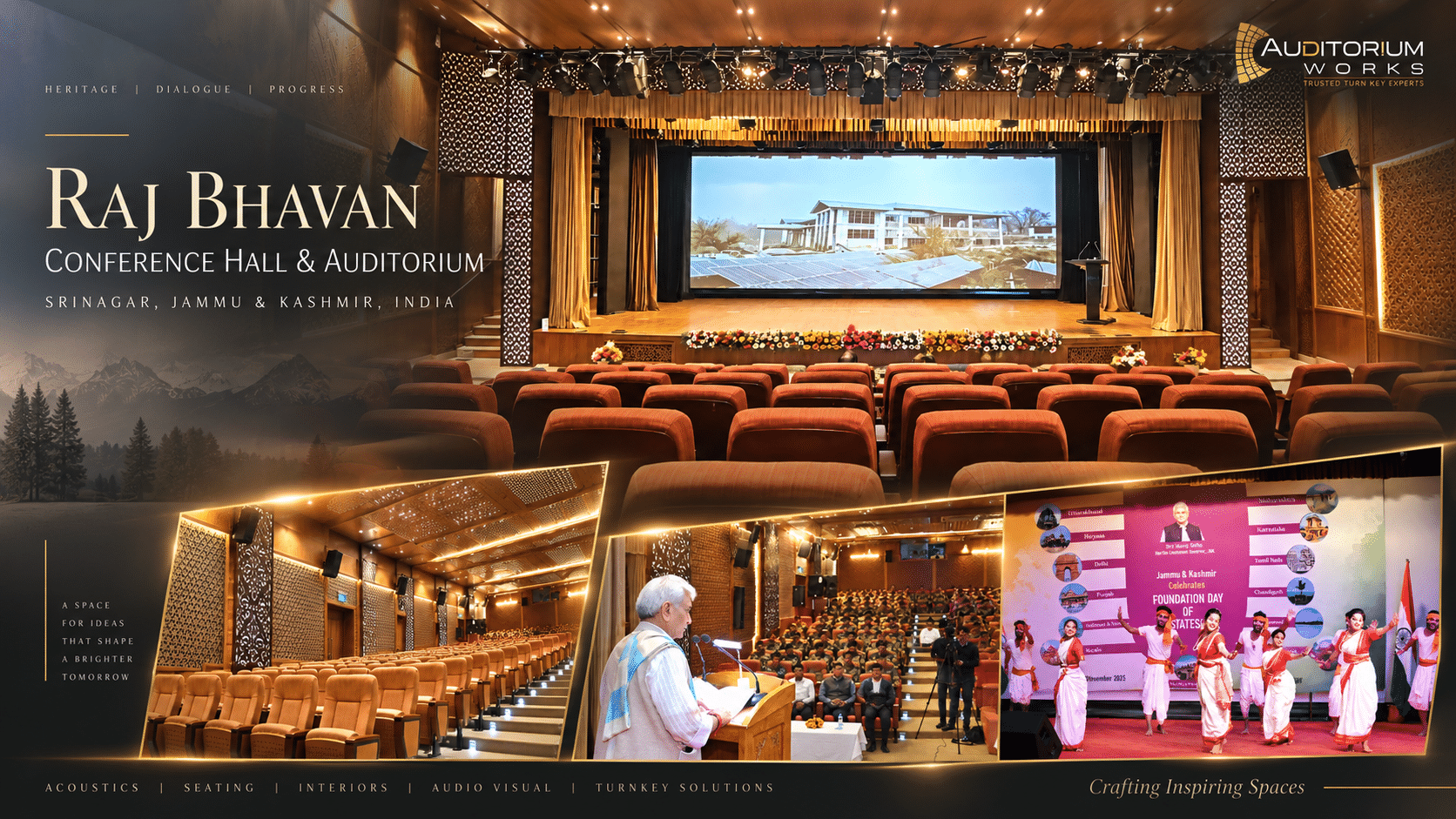 Government of Jammu & Kashmir Auditorium at Raj Bhavan (Srinagar) - Photo 9