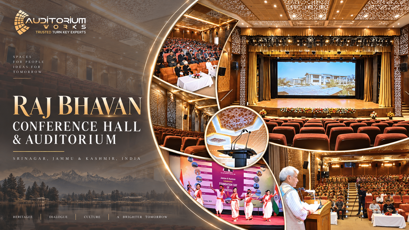 Government of Jammu & Kashmir Auditorium at Raj Bhavan (Srinagar) - Photo 11