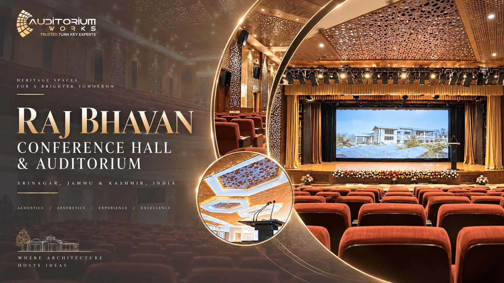 Government of Jammu & Kashmir Auditorium at Raj Bhavan (Srinagar) - Photo 1