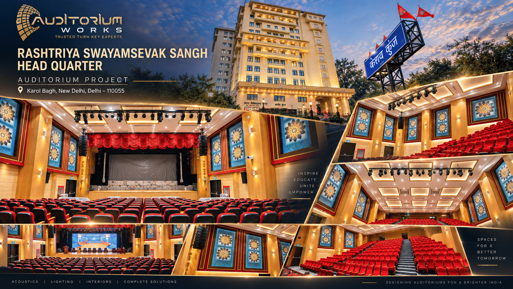 Rashtriya Swayamsevak Sangh (RSS) Headquarters Auditorium, Delhi - Photo 2