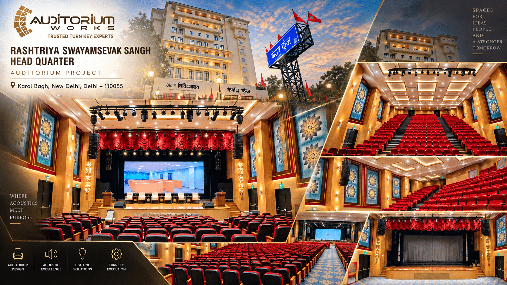 Rashtriya Swayamsevak Sangh (RSS) Headquarters Auditorium, Delhi - Photo 3