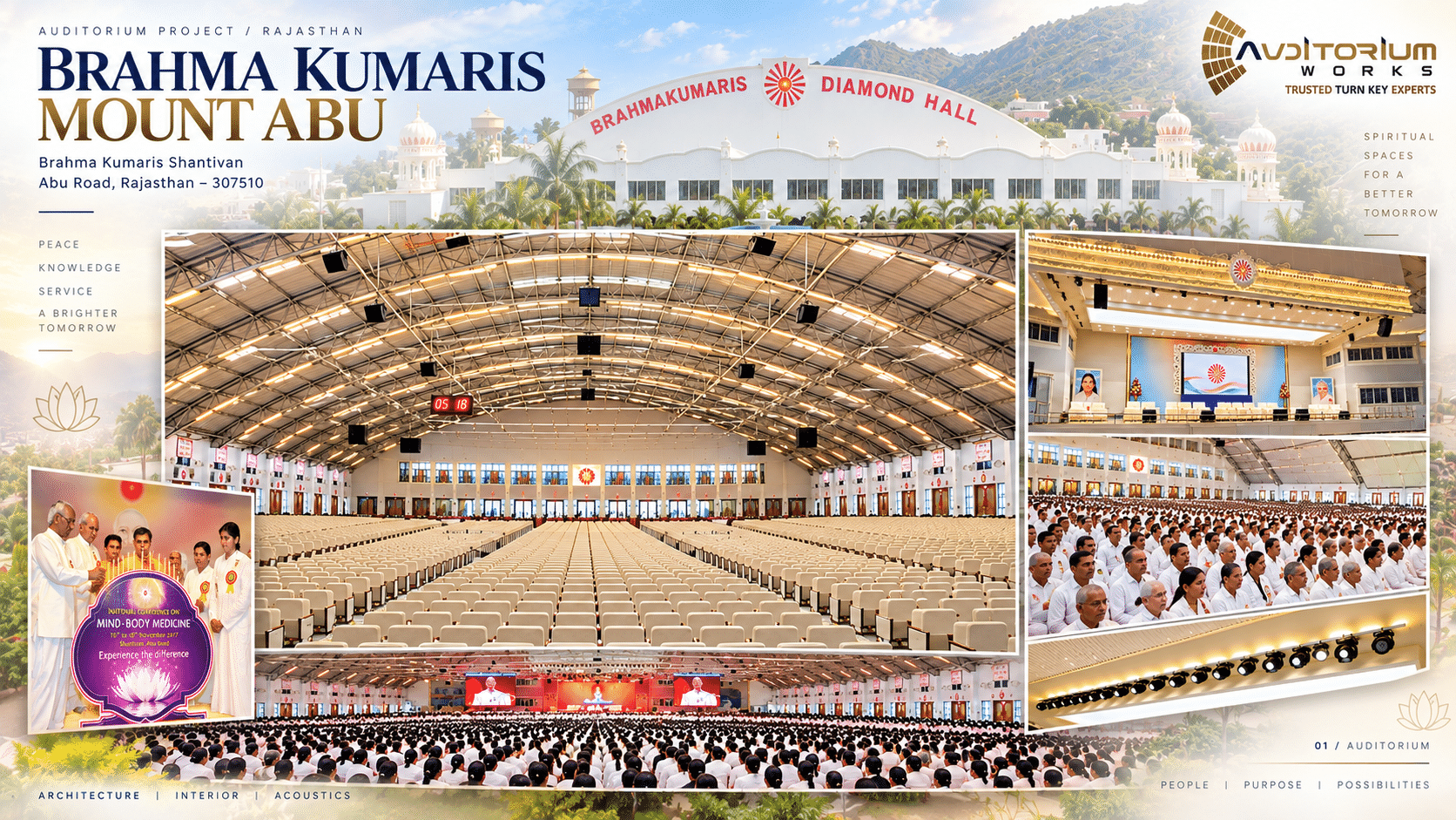 Brahma Kumaris Diamond Hall Shantivan - Photo 3